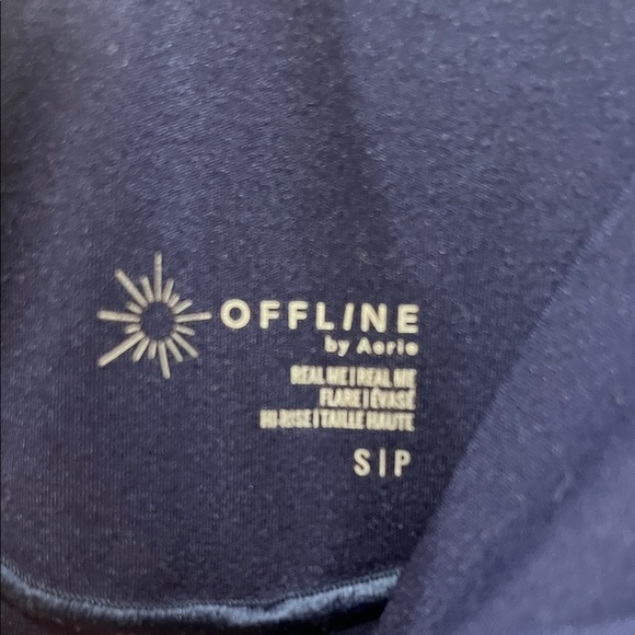 OFFLINE By Aerie Real Me High Waisted Crossover Flare Legging - Picture 4 of 7